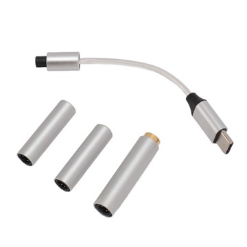 Адаптер USB C к AUX для наушников с поддержкой 32 бит 384 кГц PCM USB