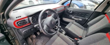Citroen C3 III 2017 Citroen C3 102017r, 1.2 Benzyna. Uszkodzony tyl. Jezdzi. 1.2 Benzyna, zdjęcie 9