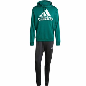 ADIDAS DRES IP3115 BLUZA SPODNIE KOMPLET MĘSKI ZIELONY CZARNY