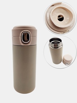 TERMOS BUTELKA KUBEK TERMICZNY 320 ML ecru