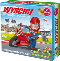 WYŚCIGI GRA PLANSZOWA STRATEGICZNA
