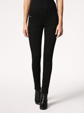 DIESEL jeansy damskie slim SKINZEE-LOW r. XS