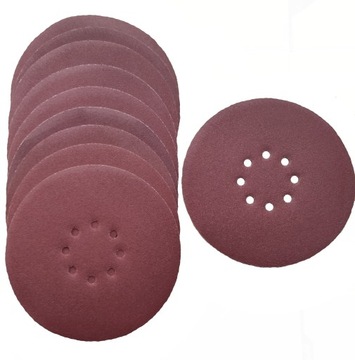 PAPIER ŚCIERNY KRĄŻEK DO ŻYRAFY 225mm P120 10sztuk