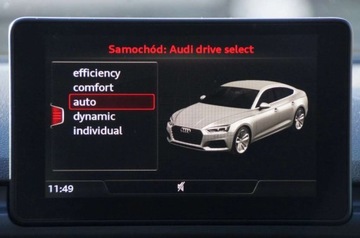 Audi A5 F5 Sportback 2.0 TDI 190KM 2017 Audi A5 Sportback 2.0 TDI CR 190 KM, 4x4, S-Tronic, Full LED, Lopatki, Hak, zdjęcie 15