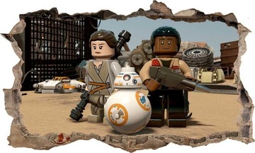 Naklejka STAR WARS LEGO 3D XXXXXL 166 x 100cm Nr 2