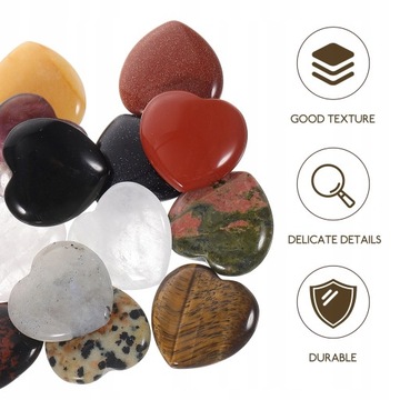 15 шт. Камни-сердечки Каменные сердечки из камня.