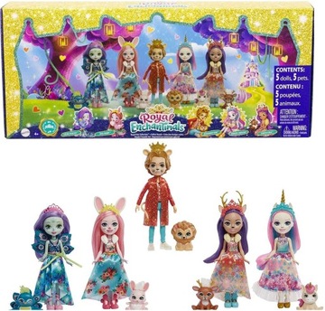 Enchantimals Królewscy Przyjaciele lalek HCJ18