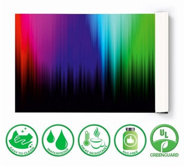 Защитный коврик для стола 120х60 Разноцветные Огни