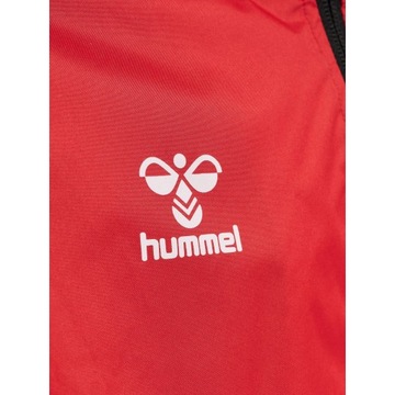 KURTKA HUMMEL CORE XK SPRAY JACKET R. 116 CZERWONA