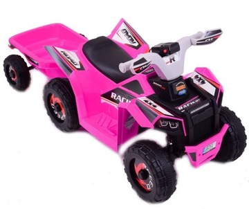 ДОРОЖНЫЙ КВАДРАВИД С ПРИЦЕПОМ И МЕГАФОНОМ/XMX630T