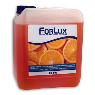 FORLUX ZC508 Preparat czyszczący na bazie pom. 5 L