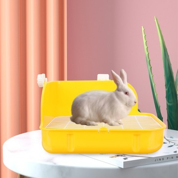 Квадратный туалетный лоток для кроликов.