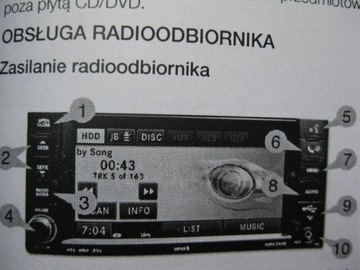 Chrysler Polska instrukcja radia nawigacji Jeep