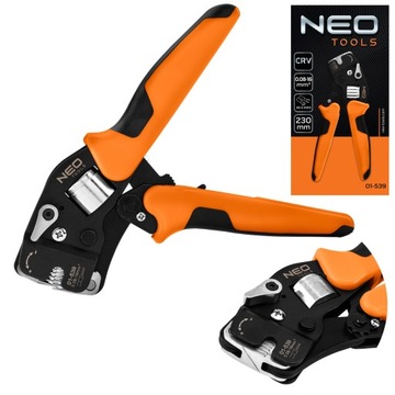 NEO SZCZYPCE DO KOŃCÓWEK TULEJ CRV 230MM 0.08-16