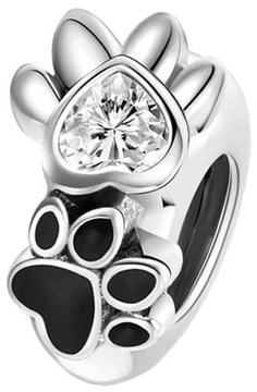 Charms Zawieszka Zwierzęce Łapki Charms Łapki Pupila Charmsy Trusky