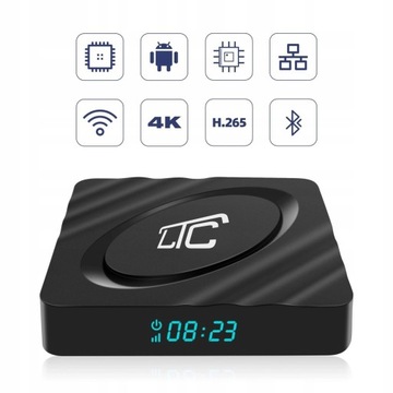 PS SMART TV BOX BOX51 LTC ANDROID 4K UHD