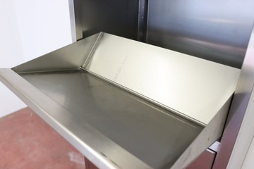 Шкаф с желобом для стирки белья, нержавеющая сталь