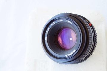MINOLTA MD 50/2 PIĘKNA DO NEX FX MF