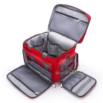 , пустая аптечка большой емкости для хранения медицинских принадлежностей, сумка для спорта