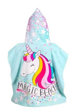 ДЕТСКОЕ БАННОЕ ПОЛОТЕНЦЕ С КАПЮШОНОМ BESTIF ПОНЧО ДЛЯ ДЕТЕЙ