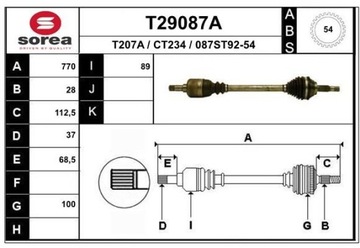 POLOOSA LEVÝ BOXER JUMPER DUCATO 94-