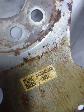 DODGE RAM 1500 IV 09- KOLO SETRVAČNÍK 04752463AB 3.6 USA