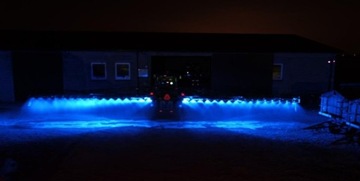 Рабочая лампа с распылителем синяя 20Вт, синяя маленькая, комплект из 2 шт.