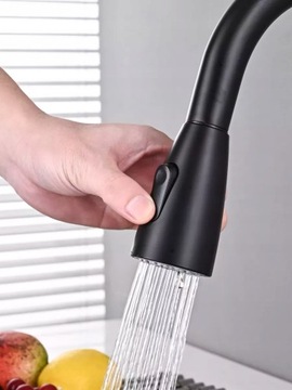 Кухонная батарея вытянута черный гибкий черный коврик