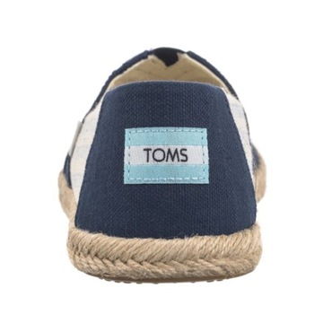 Buty Espadryle Toms Alpargata Rope Navy University Stripes 10019683