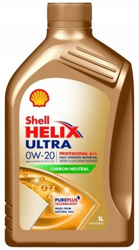 1L OLEJ SHELL 0w20 HELIX ULTRA PROFESSIONAL AJ-L