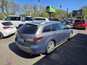 Mazda 6 II Kombi 2.0 MZR 147KM 2008 Mazda 6 2.0 Benzyna + LPG 147 KM, Klimatyzacja,, zdjęcie 4