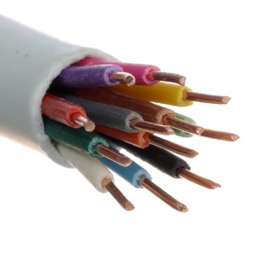 Kabel przewód 12 żyłowy alarmowy do czujek 12x0,5 YTDY - 1m