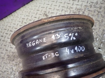 RENAULT MEGANE I CLIO DISK OCELOVÝ 13 4X100 5,5J ET36