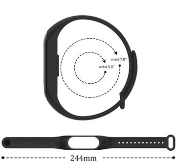 РЕМЕНЬ для Xiaomi Mi Band 5 6 СМЕШАННЫХ ЦВЕТОВ