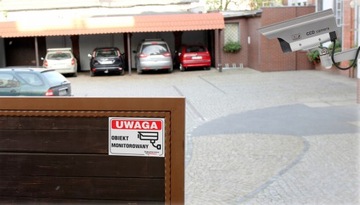 ATRAPA KAMERY IR LED KAMERA ZEWNĘTRZNA Z DIODĄ