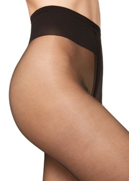Колготки CALZEDONIA MATTE Second Skin Matt Premium 15DEN BLACK NERO 3 M