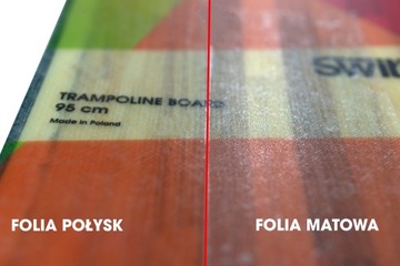 Глянцевая защитная пленка для лыж, сноубордов и ЭКО.