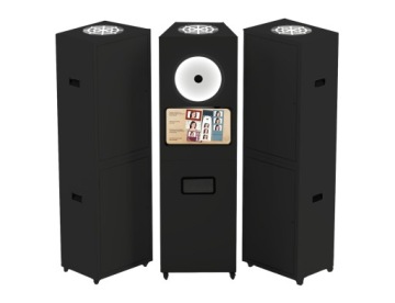 FOTOBUDKA PhotoBooth Duży ekran 22' - Producent - Czarna