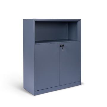 Металлический офисный шкаф для документов, Шкаф для мастерской для гаража, запираемый для папок
