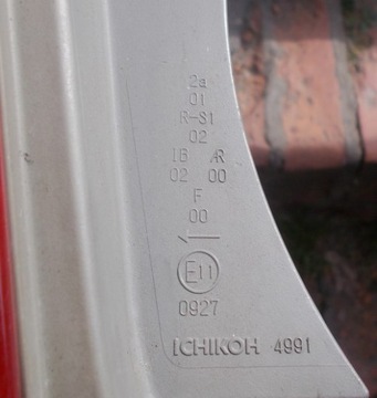 HONDA FR-V LEVÝ ZADNÍ SVĚTLO ORIGINÁLNÍ