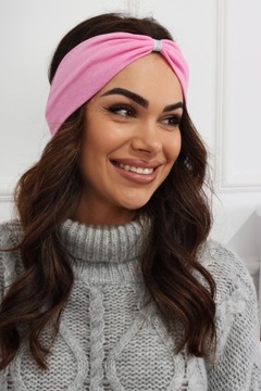 ЖЕНСКАЯ ПОВЯЗКА НА ГОЛОВУ УШИ КРУЖКИ ТЮРБАН ТЕПЛЫЙ УЗЕЛ ПЕРЕМЕСТАЮЩИЙСЯ ЦВЕТ