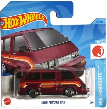 HOT WHEELS 1986 TOYOTA VAN HW J-IMPORTS 2023
