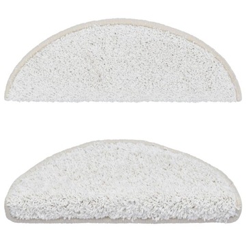 vidaXL Заглушки для лестниц 15 шт. Белые 65x21x4 см