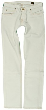 LEE spodnie LOW slim JEANS white JADE _ W29 L31