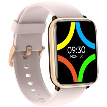 SMARTWATCH ZEGAREK DAMSKI POLSKIE MENU WODOODPORNY SMS FB + 2 PASKI GRATIS