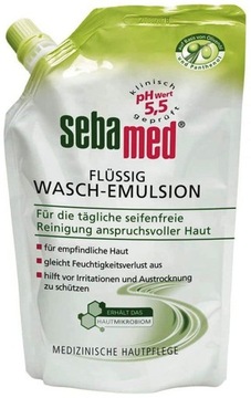 SEBAMED ŁAGODNA EMULSJA MEDYCZNA pH5.5 z NIEMIEC