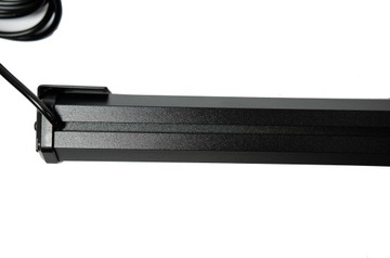 BELKA OSTRZEGAWCZA JEDNOSTRONNA POMARAŃCZOWA KOGUT STROBO LED 88CM 12V 24V