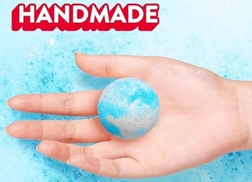 НАБОР БОМБОЧОК ДЛЯ ВАННЫ ИЗ 8 ОРГАНИЧЕСКИХ ВЕГАНСКИХ 100% БЕЗОПАСНОГО КАЧЕСТВА