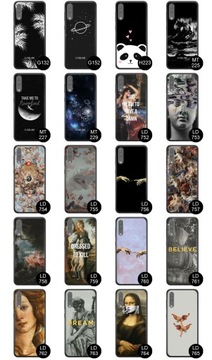 Матовый чехол для Samsung A70, резиновый корпус + стекло