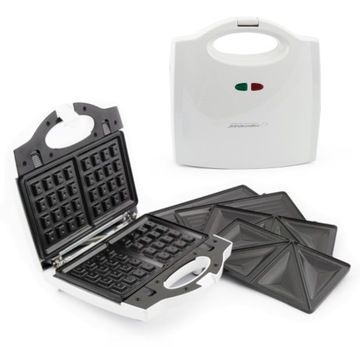 OPIEKACZ GOFROWNICA GRILL 3W1 TOSTER SANDWICH 700W